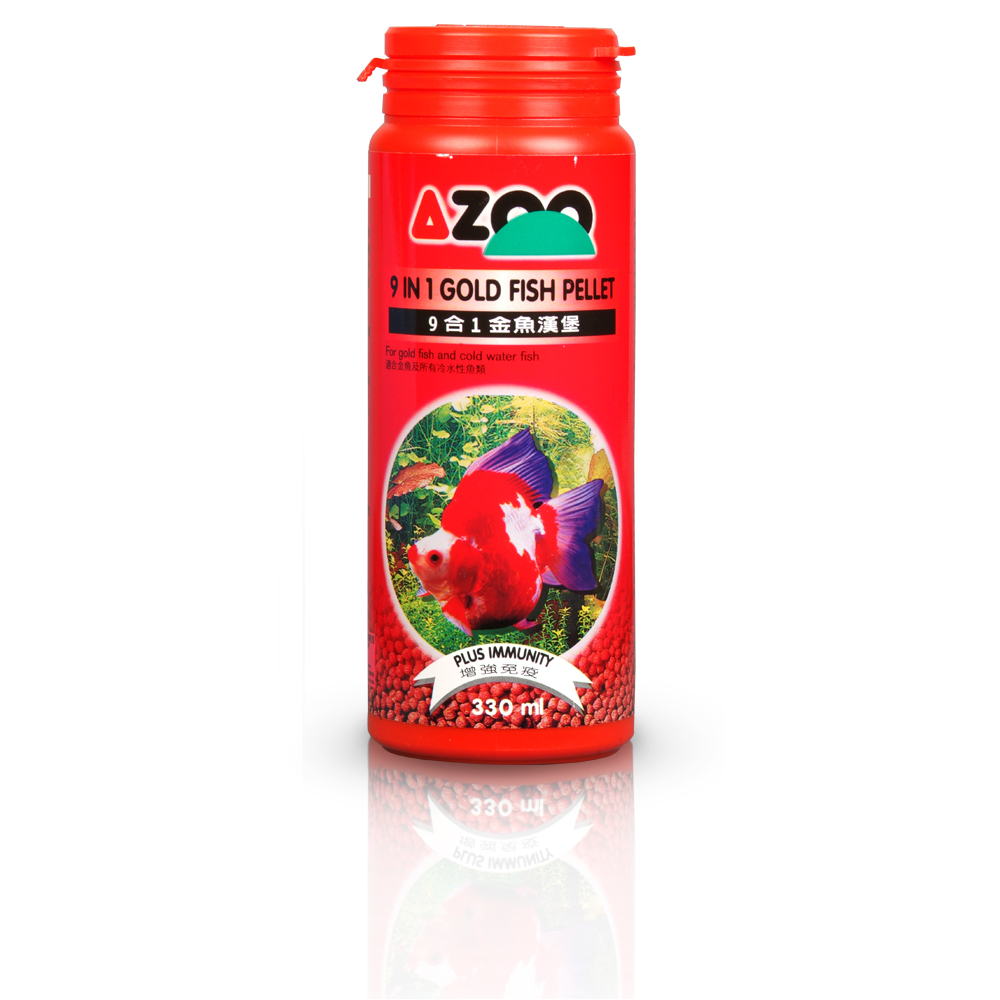 9 in 1 gold fish pellet (pélet para peces dorados) 120 ml / 60 g