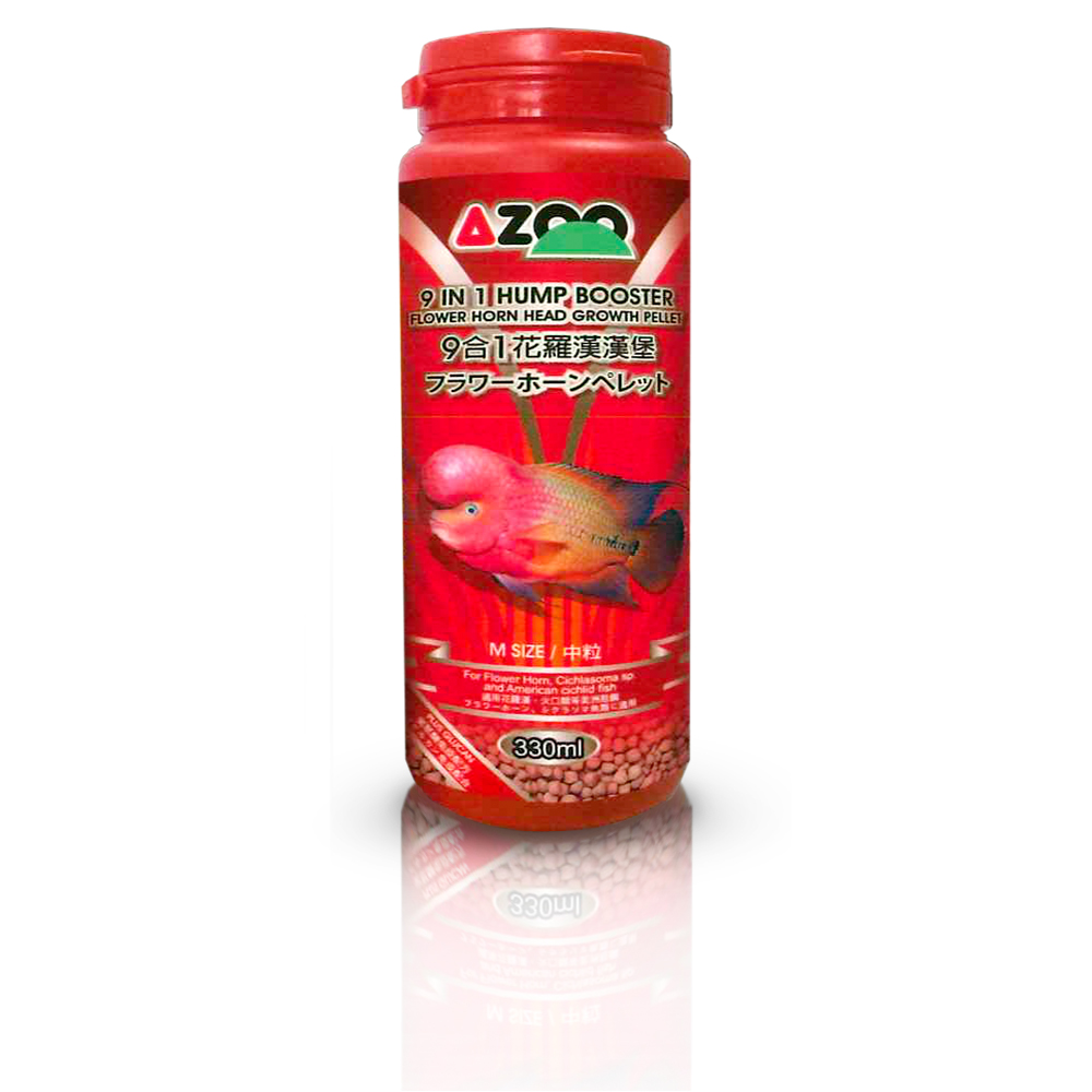 Flower Horn Pellet med (p/cíclidos exóticos, matiza caracteres sexuales secundarios) 900 ml