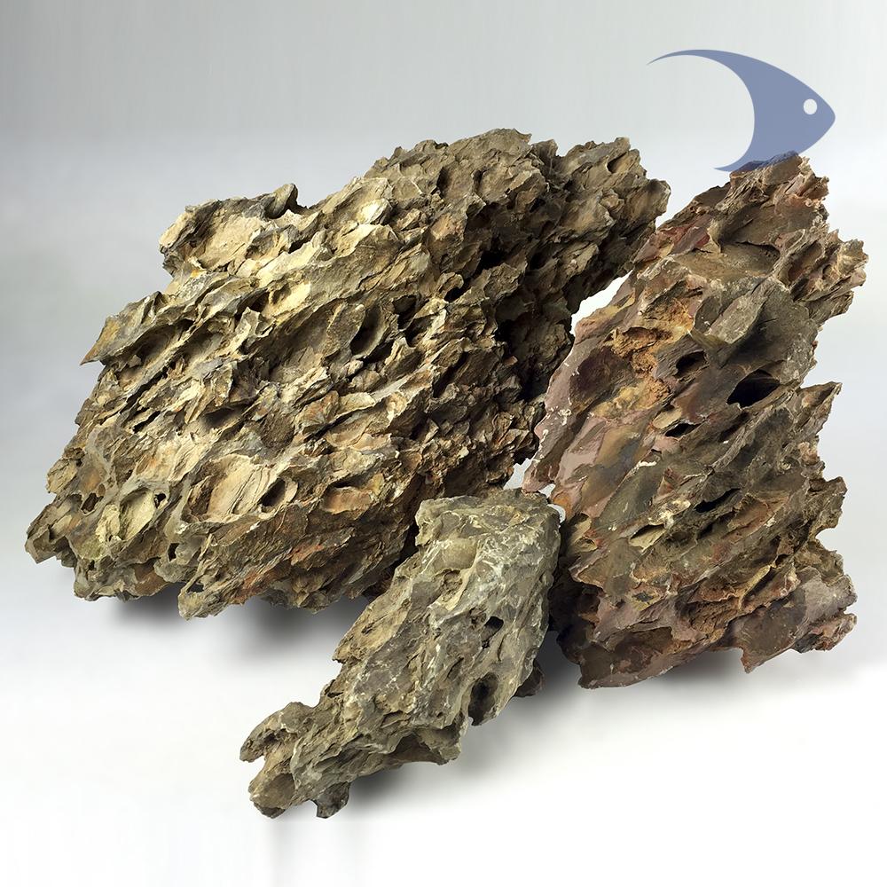 Roca dragón - Alveolate Aquarium Rock, kit 60L
