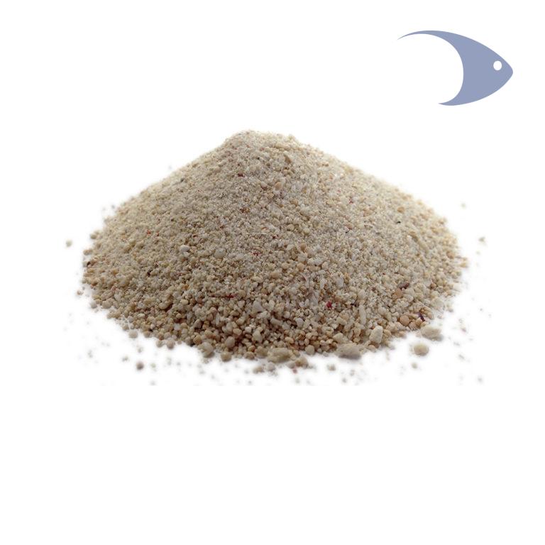 Grava de aragonita 20 Kg #0 para acuarios de arrecife
