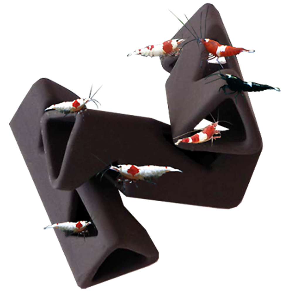 Ceramic shrimp shelter 3pcs /pack
