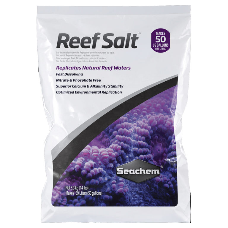 Reef Salt Seachem 6,3 kg/14 lbs, profesional para arrecife