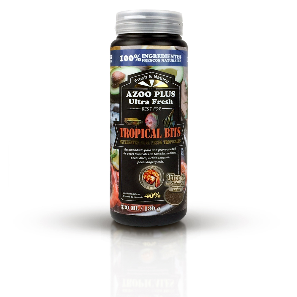 Tropical bits exc. p/peces tropicales 330 ml / 130 g